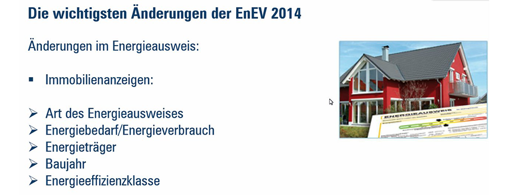 EnEV 2014 nderungen